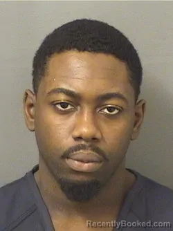 Mugshot of DENILSON DOMINIQUE booked in Palm Beach County, Florida on May 11, 2026