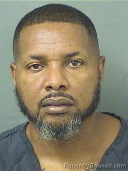 Mugshot of TYRELL JAMAL NEWTON booked in Palm Beach County, Florida on May 11, 2026