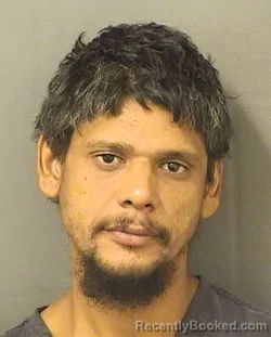 Mugshot of JULIAN BAZAN booked in Palm Beach County, Florida on May 13, 2026