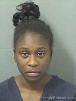 Mugshot of BERNNISHA PATRICE GERMAN booked in Palm Beach County, Florida on May 15, 2026