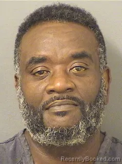 Mugshot of CURTIS MARK THOMAS booked in Palm Beach County, Florida on May 16, 2026