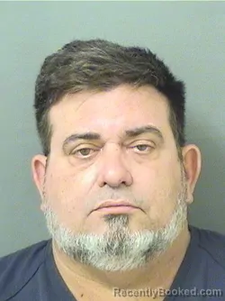 Mugshot of ROBERT PINEIRO booked in Palm Beach County, Florida on May 16, 2026