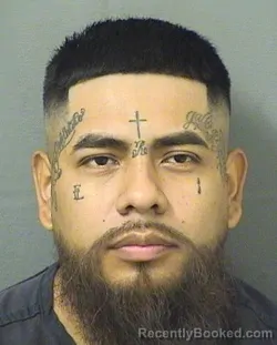 Mugshot of KEVIN J RAMOSVELAZQUEZ booked in Palm Beach County, Florida on May 17, 2026