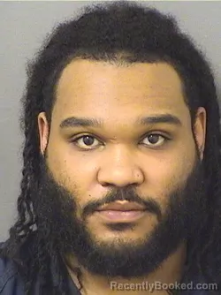 Mugshot of TYQUELL HAYES booked in Palm Beach County, Florida on May 17, 2026