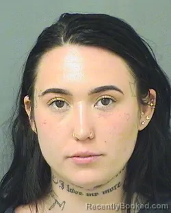 Mugshot of KAYLA NICOLE TOWNE booked in Palm Beach County, Florida on May 18, 2026