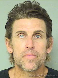 Mugshot of JUSTIN MORGAN MCCALL booked in Palm Beach County, Florida on May 18, 2026