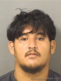 Mugshot of PAZ FERNANDO VASQUEZ booked in Palm Beach County, Florida on May 18, 2026