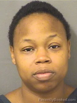 Mugshot of ZYKIRIA ZHANE BROWN booked in Palm Beach County, Florida on May 18, 2026