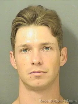 Mugshot of DAVID JONATHAN MCCLURE booked in Palm Beach County, Florida on May 18, 2026
