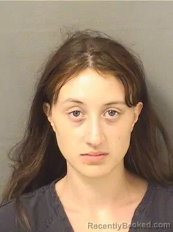 Mugshot of BRIANNA DEGESO booked in Palm Beach County, Florida on May 18, 2026
