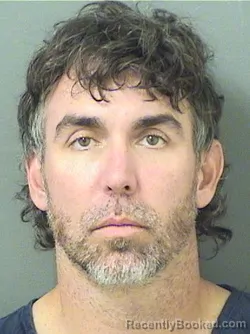 Mugshot of JACK LARUE III JACOBS booked in Palm Beach County, Florida on May 18, 2026
