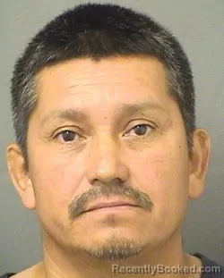 Mugshot of REYNALDO A UMANA booked in Palm Beach County, Florida on May 19, 2026