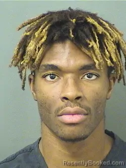 Mugshot of TAYBRON JAMAL STEWART booked in Palm Beach County, Florida on May 19, 2026
