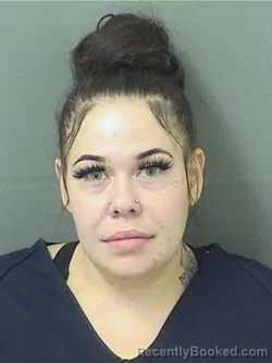 Mugshot of ARIANE RODRIGUEZ booked in Palm Beach County, Florida on May 19, 2026
