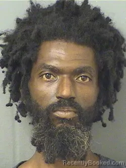 Mugshot of JASON EVON REID booked in Palm Beach County, Florida on May 19, 2026