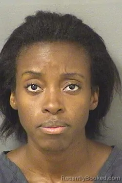Mugshot of SHELA THEODORE booked in Palm Beach County, Florida on May 19, 2026