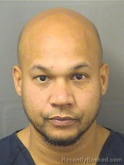 Mugshot of CRISTHIAN A JIMENEZ booked in Palm Beach County, Florida on May 20, 2026