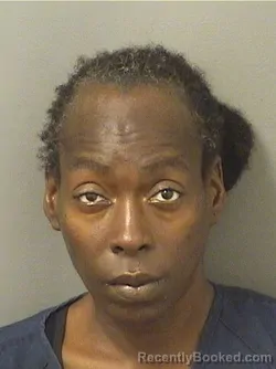 Mugshot of FIONA REMA LESLIE booked in Palm Beach County, Florida on May 21, 2026