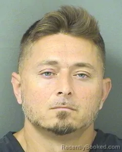 Mugshot of MICHAEL RAZZIO SIMMONS booked in Palm Beach County, Florida on May 21, 2026