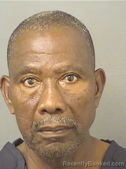 Booking photo from Palm Beach County, Florida