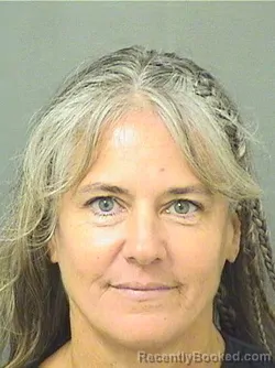 Booking photo from Palm Beach County, Florida