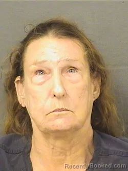Booking photo from Palm Beach County, Florida