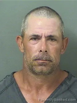 Mugshot of JUSTIN RYAN JOHNSON booked in Palm Beach County, Florida on May 28, 2026