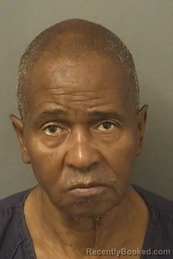 Mugshot of MARK JUAN ANDERSON booked in Palm Beach County, Florida on May 28, 2026