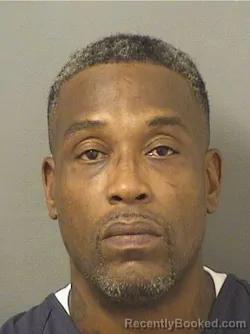 Mugshot of GREGORY MARSHALL PIERRE booked in Palm Beach County, Florida on June 5, 2026