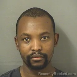 Mugshot of BONGINKOSI MBITELA booked in Palm Beach County, Florida on June 5, 2026