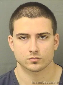 Mugshot of ANDREAS THOMAS HATZILOULOUDES booked in Palm Beach County, Florida on June 5, 2026