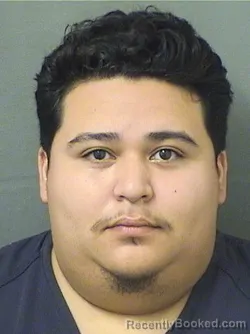 Mugshot of SAM CARRANZA booked in Palm Beach County, Florida on June 6, 2026