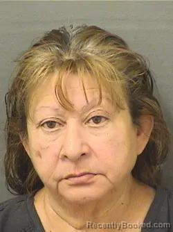 Mugshot of CIRILDA CANTU CARRANZA booked in Palm Beach County, Florida on June 6, 2026
