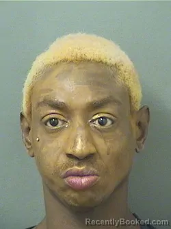 Mugshot of ANTHONY LANARD JIMERSON booked in Palm Beach County, Florida on June 6, 2026