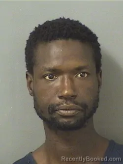 Mugshot of TERRON K BURKS booked in Palm Beach County, Florida on June 6, 2026