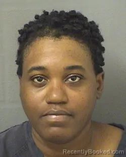 Mugshot of LAKEEYSIYA SHORTER booked in Palm Beach County, Florida on June 6, 2026