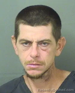 Mugshot of TRAVIS J STURGEON booked in Palm Beach County, Florida on June 6, 2026