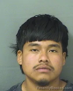 Mugshot of RICARDO FRANCISCO VARGAS booked in Palm Beach County, Florida on June 6, 2026