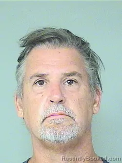 Mugshot of CHRISTOPHER EDWARD SCHEG booked in Palm Beach County, Florida on June 7, 2026
