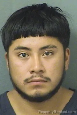 Mugshot of GUADALUPE PEREZPEREZ booked in Palm Beach County, Florida on June 7, 2026
