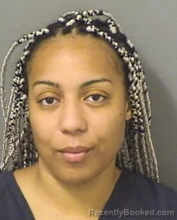 Mugshot of ALEJANDRA IVELISSE GUERRERO booked in Palm Beach County, Florida on June 7, 2026