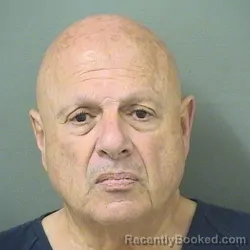 Mugshot of ALBERT H BENSEMANA booked in Palm Beach County, Florida on June 7, 2026