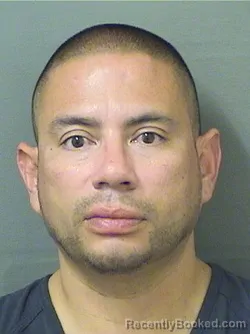 Mugshot of LUIS CABEZAS booked in Palm Beach County, Florida on June 7, 2026