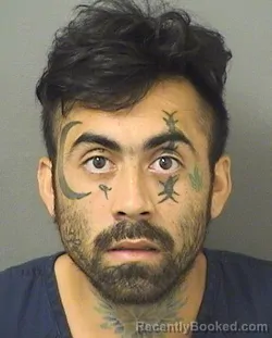 Mugshot of ANDRES OLIVEROS booked in Palm Beach County, Florida on June 8, 2026