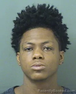 Mugshot of IMMANUEL IZAIAH PEREZ booked in Palm Beach County, Florida on June 8, 2026