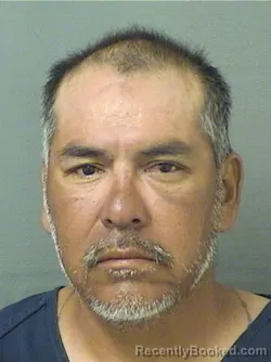 Mugshot of JUAN EMANUEL VALADEZ booked in Palm Beach County, Florida on June 9, 2026