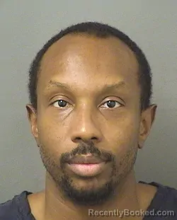 Mugshot of RUBEN DANSON LAMARTINIERE booked in Palm Beach County, Florida on June 9, 2026