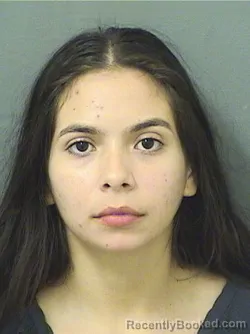 Mugshot of ELENA CANDELARIA MARTINEZBENITEZ booked in Palm Beach County, Florida on June 9, 2026