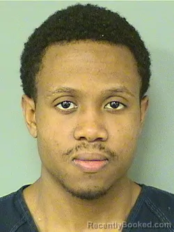 Mugshot of DORIAN WAYNE SAMUDA booked in Palm Beach County, Florida on June 9, 2026