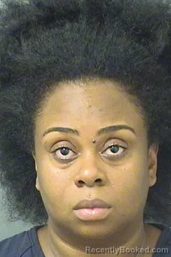Mugshot of ANGLE MARYSILK JONES booked in Palm Beach County, Florida on June 9, 2026